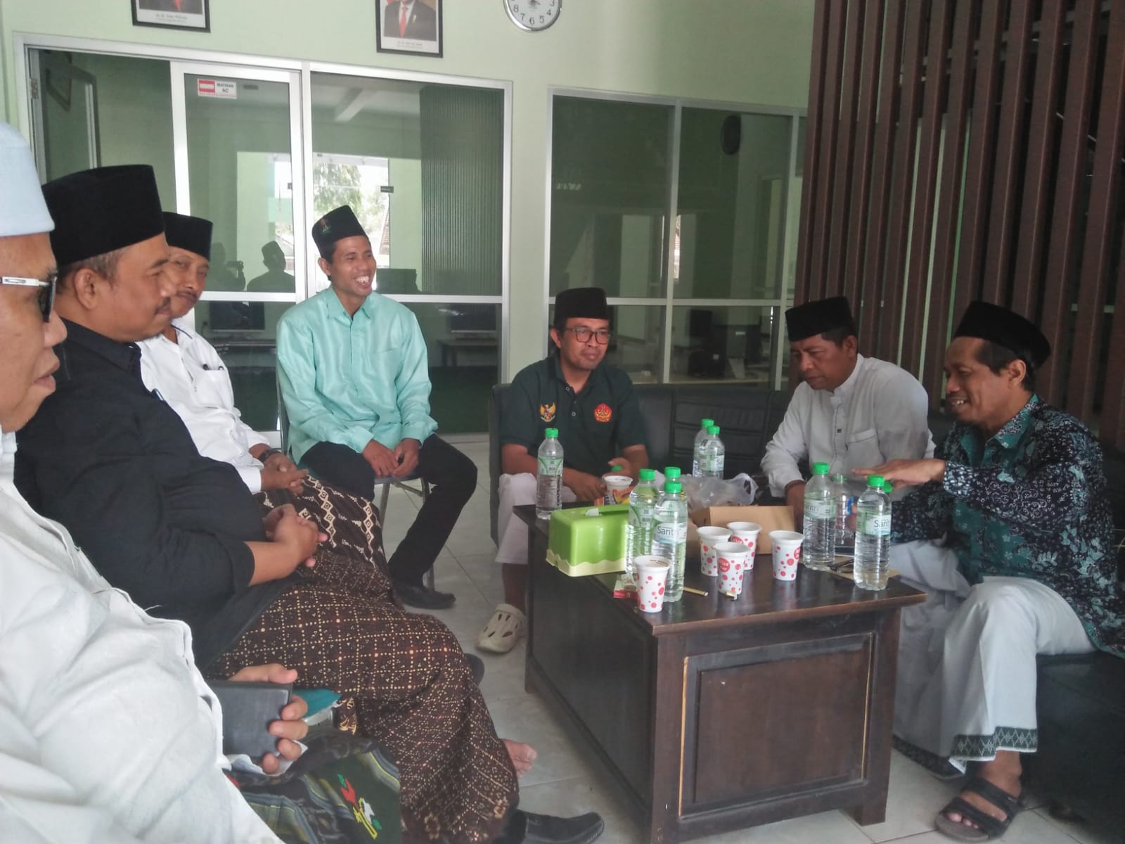 Kunjungan PCNU Bojonegoro ke Perpustakaan IAINU Tuban